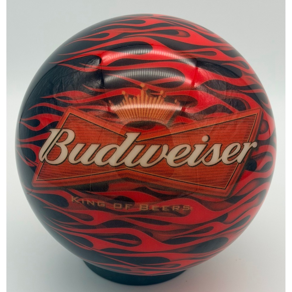 Dale Earnhardt Jr #8 Budweiser Bowling Ball Undrilled Brunswick Viz-A-Ball 12lbs